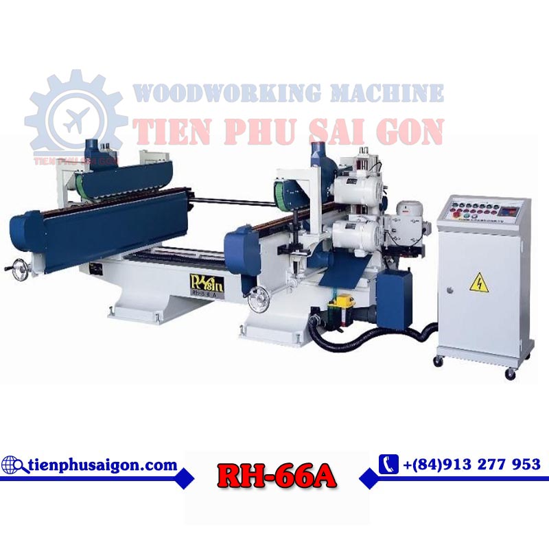 MÁY CẮT PHAY 2 ĐẦU GỖ RH-66A