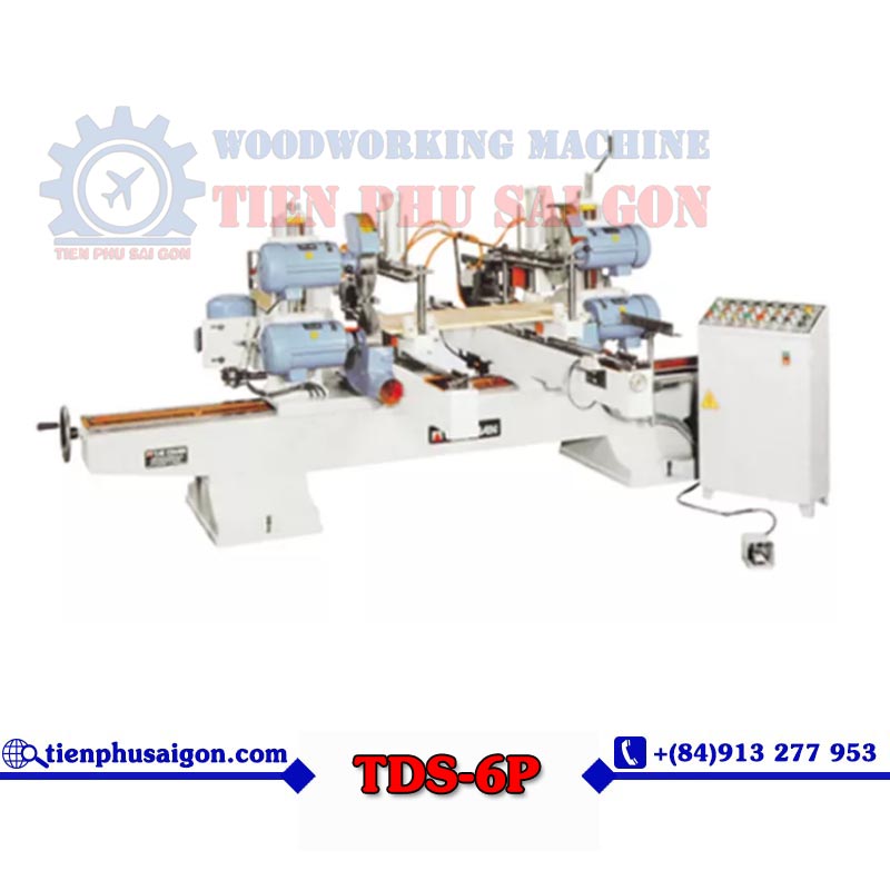 MÁY CẮT PHAY HAI ĐẦU VÁN DÀI TỰ ĐỘNG TDS-6P